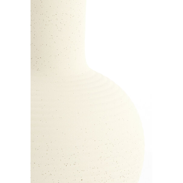 Light en Living Lampvoet Ø28,5x52 cm ULLOA keramiek mat creme