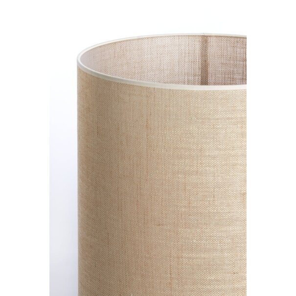 Light en Living Kap cilinder 40-40-49 cm SENDAI zand