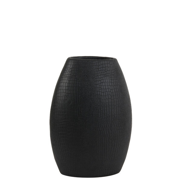 Light en Living Vaas deco 35x20,5x49,5 cm MAMBAS zwart