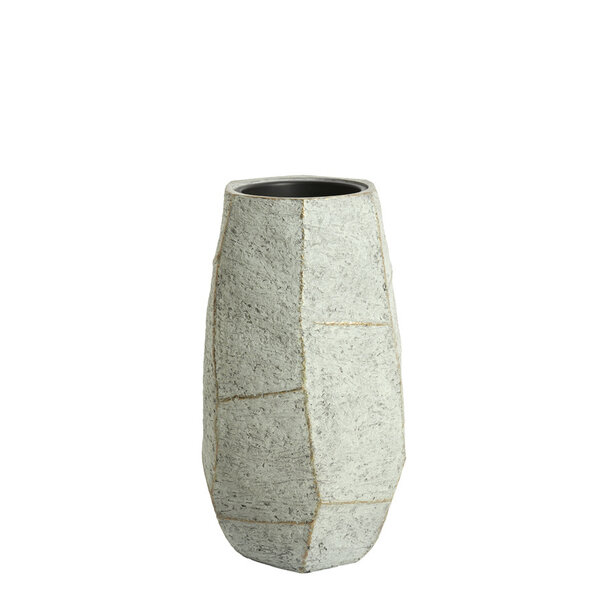 Light en Living Pot deco 50x47x88 cm AGELO blauw grijs