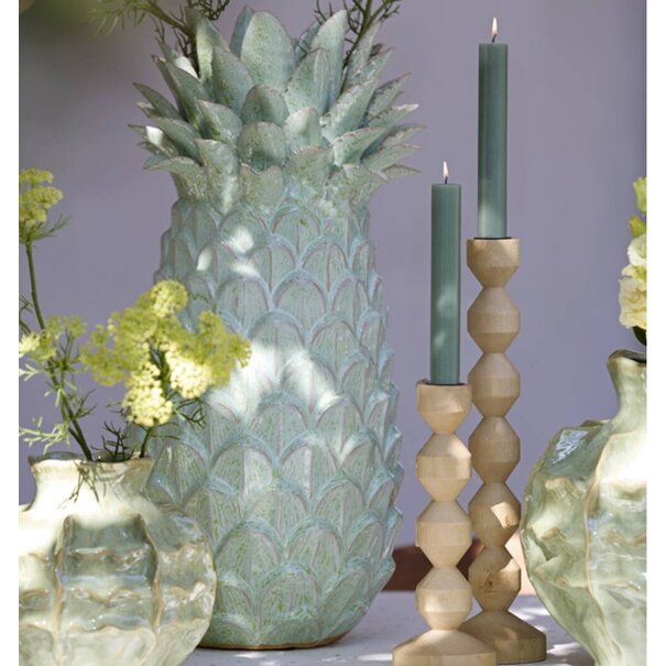 Light en Living Ornament Ø29x55,5 cm NANASI keramiek mint groen