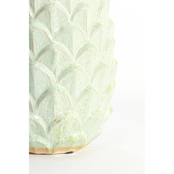 Light en Living Ornament Ø29x55,5 cm NANASI keramiek mint groen