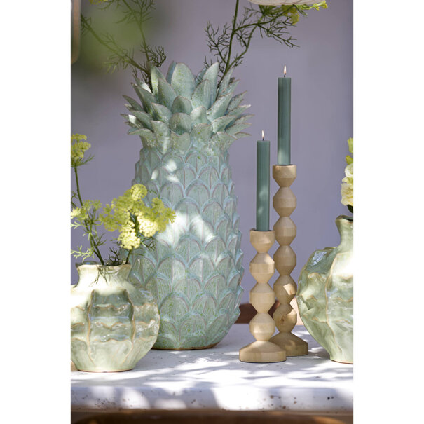 Light en Living Ornament Ø29x55,5 cm NANASI keramiek mint groen