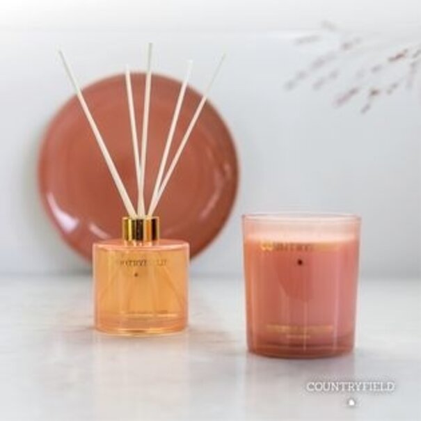 Countryfield Geurkaars Romance roze - M of L