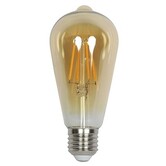 Lamp filament LED DIM Edison 2 goud
