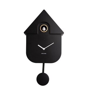 Klok Modern Cuckoo - Zwart
