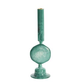 Kandelaar Ø10x36 cm KUMOPA petrol