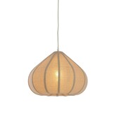 Hanglamp Ø40X28,5 cm ZUBEDA linnen naturel