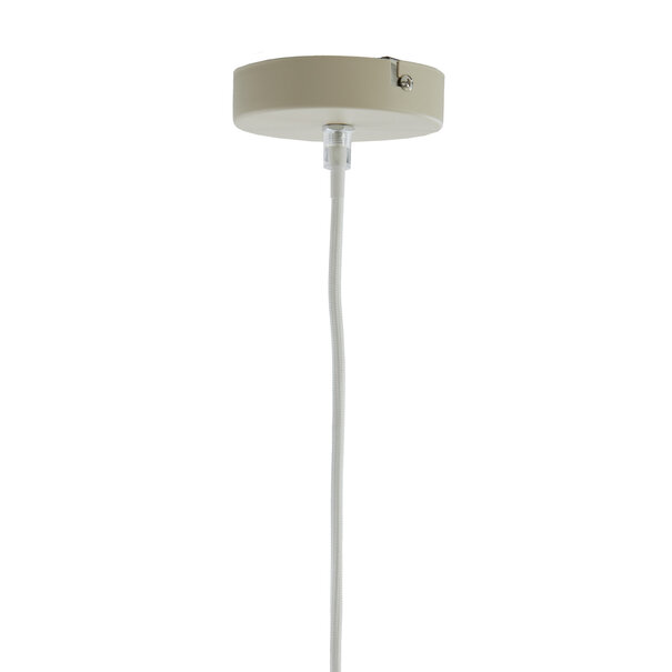 Light en Living Hanglamp Ø40X28,5 cm ZUBEDA linnen naturel