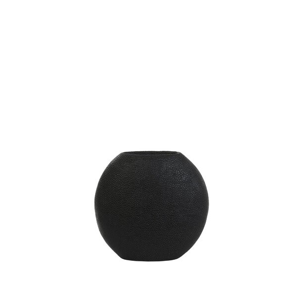 Light en Living Vaas deco RAYSKIN mat zwart - 49,5x20x45 cm