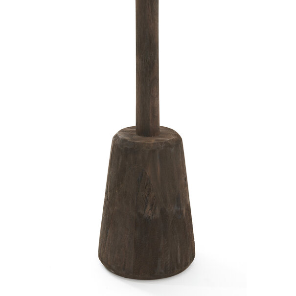 Light en Living Kapstok Ø20x152 cm YENICE hout roodbruin