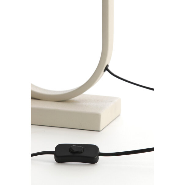 Light en Living Lampvoet 21x10x45 cm JAMIRI creme