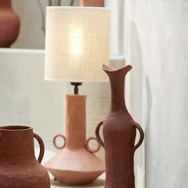 Light en Living Lampenkap cilinder 25-25-27 cm SENDAI zand