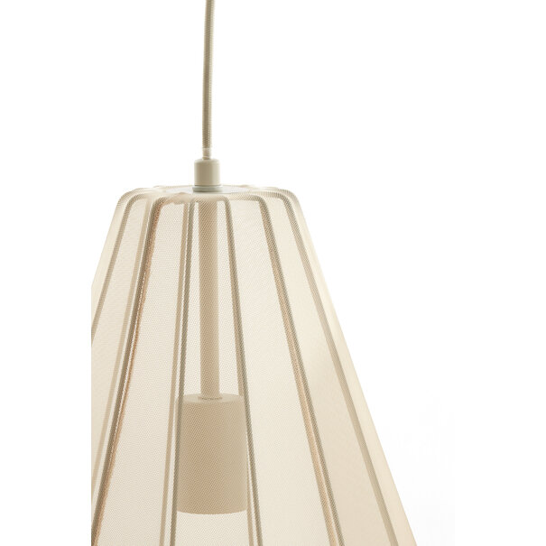 Light en Living Hanglamp 3L 80x8x40 cm ITELA zand