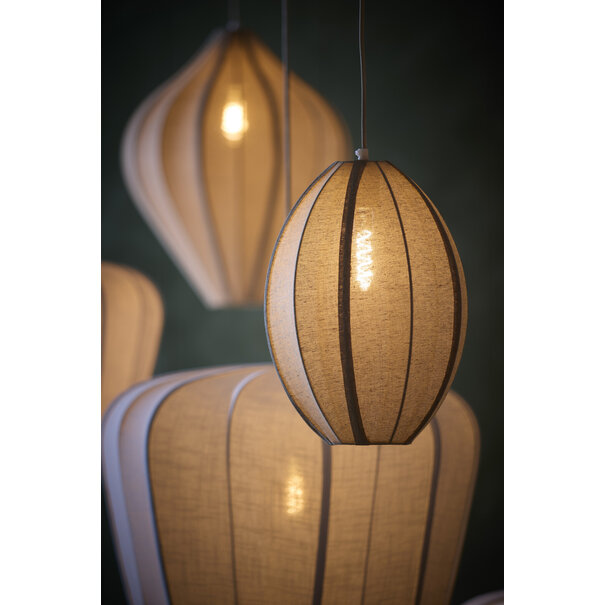 Light en Living Hanglamp Ø28,5x38 cm MILATOS jute naturel