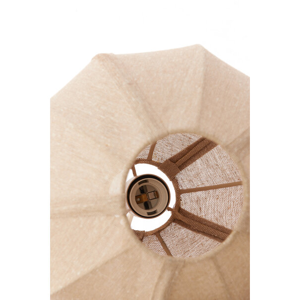 Light en Living Hanglamp Ø28,5x38 cm MILATOS jute naturel