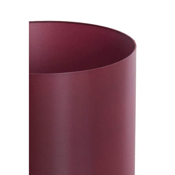 Light en Living Lampenkap rond 30x30x21 cm IMANI bordeaux