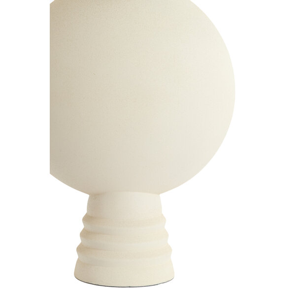 Light en Living Vaas deco  Ø18X54,5 cm KAVANSI mat creme