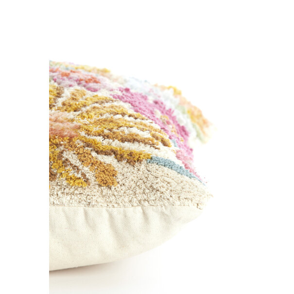 Light en Living Kussen 45X45 Cm LOULOU Creme+Multi