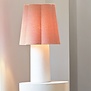 Tafellamp Ø25X50 Cm Musaby wit+roze