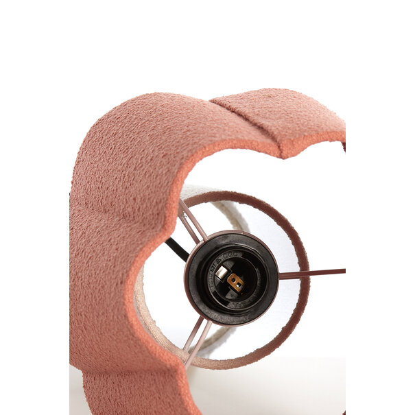 Light en Living Tafellamp Ø25X50 Cm Musaby wit+roze