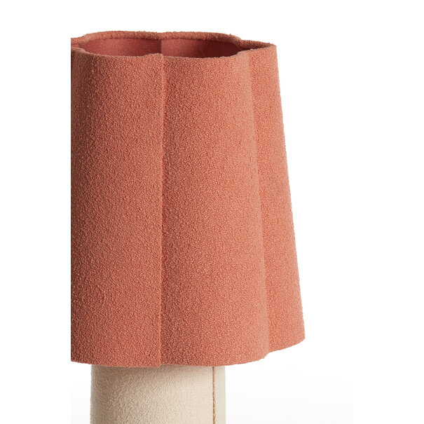 Light en Living Tafellamp Ø25X50 Cm Musaby wit+roze