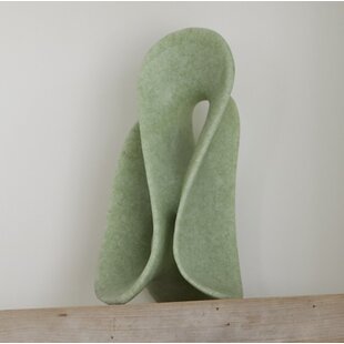 Ornament op voet 20,5x19x39 cm ZAZINA groen