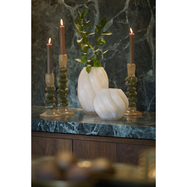 Light en Living Kandelaar Ø11,5X23 cm ESTINA groen