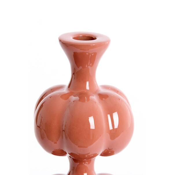 Light en Living Kandelaar Ø10x17 cm CALDAS glans terra