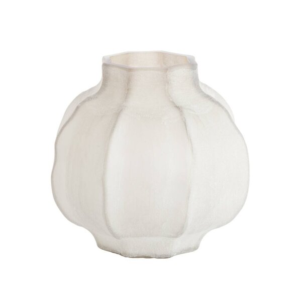 Light en Living Vaas Ø32,5x32 cm TEJEDA glas licht bruin