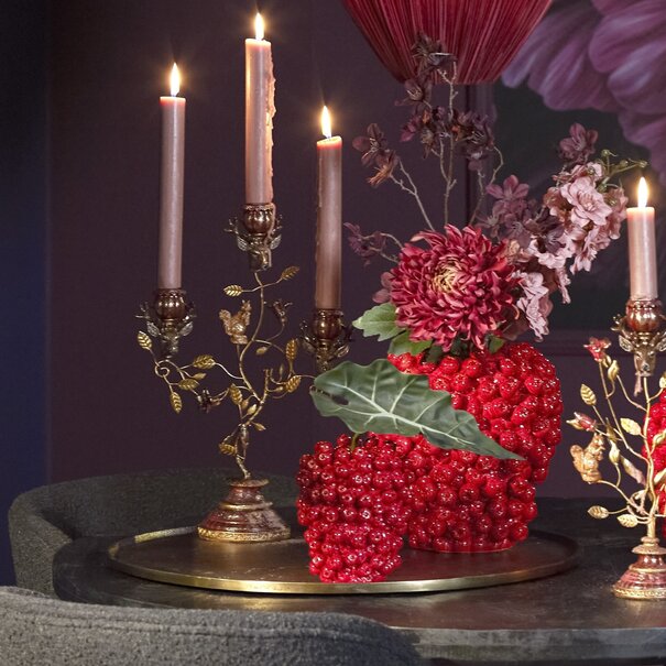 Light en Living Schaal Ø50x1,5 cm MAES antiek brons