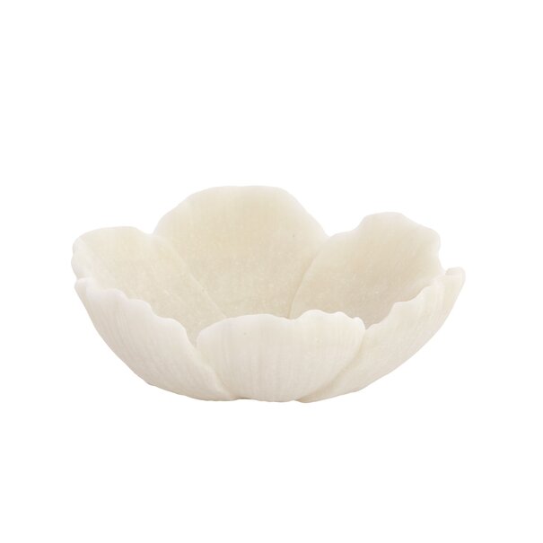 Light en Living Schaal 20,5X19,5X7,5 cm FRESIA creme