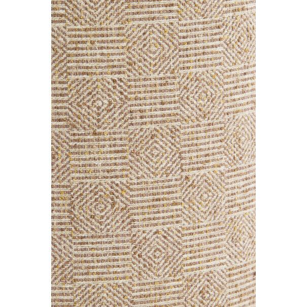 Light en Living Kap cilinder 40-40-30 cm RAVI bruin