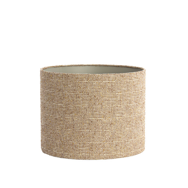 Light en Living Kap cilinder 40-40-30 cm RAVI bruin