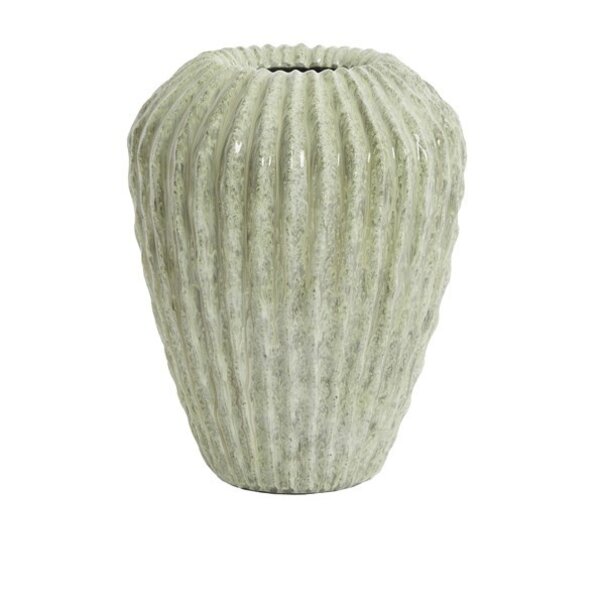 Light en Living Vaas deco Ø29x37 cm CACTI shiny mint groen