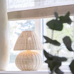 Tafellamp Ø27,5x35 cm MAVON rattan naturel