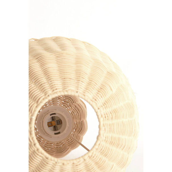 Light en Living Tafellamp Ø28,5x60 cm MANDOR rotan naturel