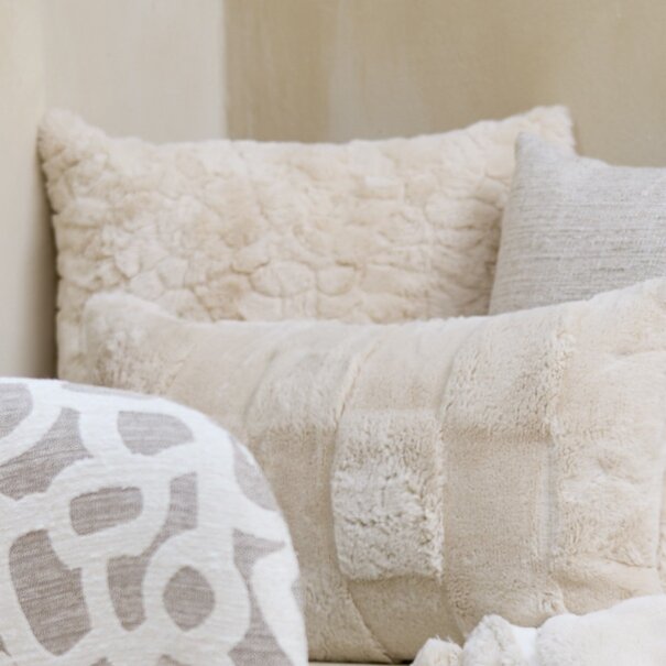 Light en Living Kussen 45x45 cm MORELLA beige