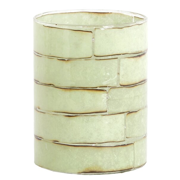 Light en Living Theelicht DRONERI Ø10x13 cm – Glas Helder + Mintgroen | Light & Living