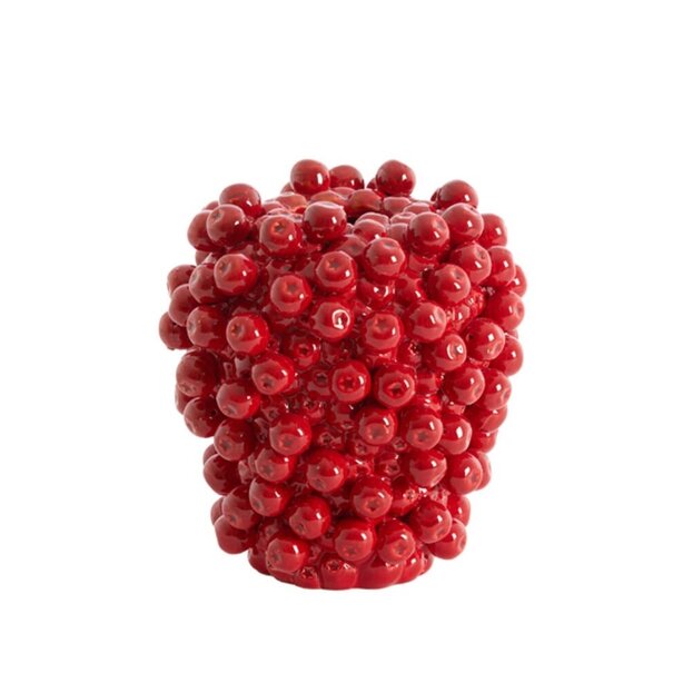 Light en Living Vaas deco Ø20X22,5 cm BERRIES keramiek rood