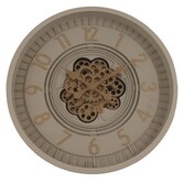 Wandklok Celestial L crème - Ø 66 cm