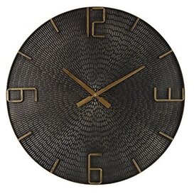 Wandklok Winton M zwart - Ø60CM