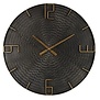 Wandklok Winton M zwart - Ø60CM