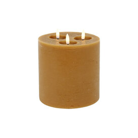 Stompkaars Lyon Ø 15 cm Lyon amber