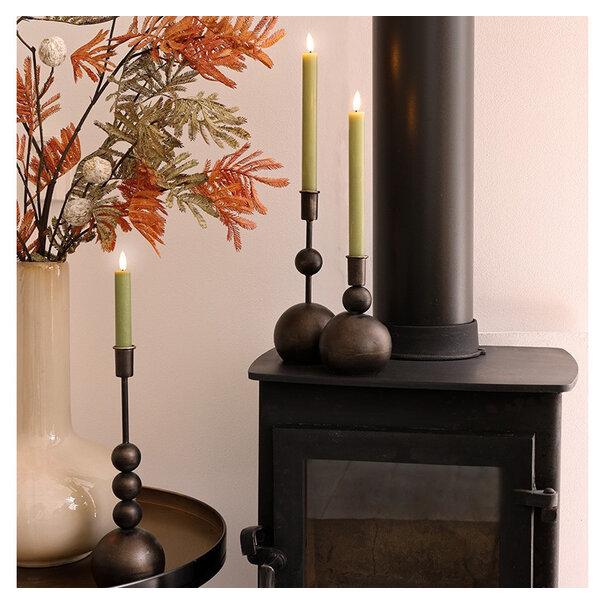 Countryfield Dinerkaars Led Lyon set van 2 lichtgroen