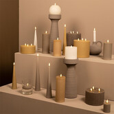 Stompkaars Lyon LED Ø 7,5 cm - 15 cm amber