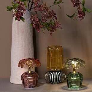 Kaydie Roze bloemvormige LED-lamp