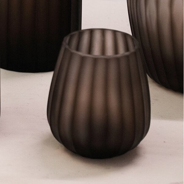 PTMD Windlicht Kriste Lichtbruin handgemaakt