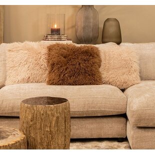 Kussen Rexx Donkerbruin vierkant