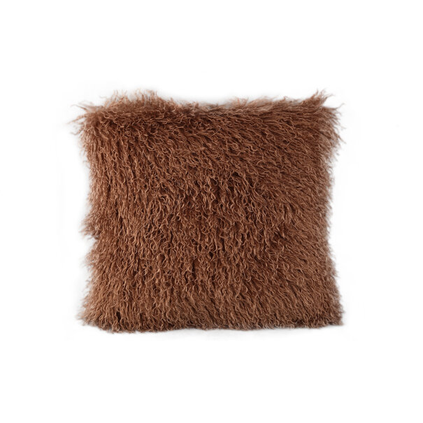 PTMD Kussen Rexx Donkerbruin vierkant